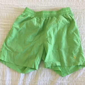 Polo swim trunks